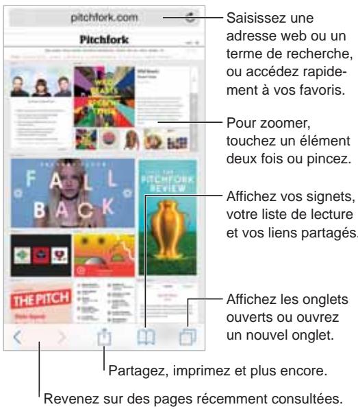 APPLE IPH5C WH 32GO RECOND - Safari en un coup d'oeil - 1