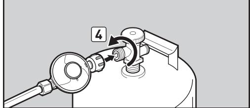WEBER 46713353 - RACCORDEMENT DU DÉTENDEUR À LA BOUTEILLE DE GAZ - 3