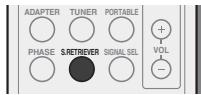 DENON VSX-322-K - Utilisation de la fonction Sound Retriever - 1