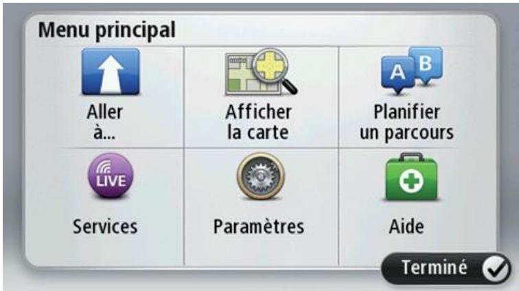 TOMTOM GO LiVE 1005M - Planifier un parcours - 1