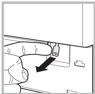 HOTPOINT WML922B FR - Ouverture manuelle du hublot - 3