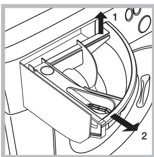 HOTPOINT WML922B FR - Nettoyage du tiroir à produits les-siviels - 1