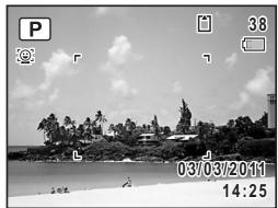 PENTAX OPTIO S1 ROUGE - Prise de vue avec réglages personnalisés (mode programme) - 1