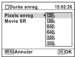 PENTAX OPTIO S1 ROUGE - Appuyez sur le bouton de navigation () ou effectuez un zoom vers la droite (Q). - 1