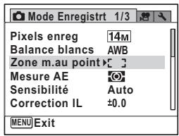 PENTAX OPTIO S1 ROUGE - Appuyez sur le bouton de navigation () . - 1
