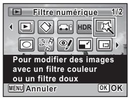 PENTAX OPTIO S1 ROUGE - Appuyez sur le bouton de navigation () . - 1