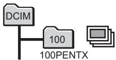 PENTAX OPTIO S1 ROUGE - Changement du système de dénomination du dossier - 1