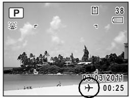 PENTAX OPTIO S1 ROUGE - Appuyez deux fois sur le bouton MENU. - 1