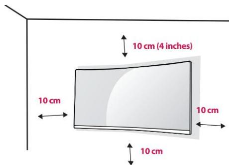 JVC MONITEUR24WCF - MONTAGE MURAL - 2