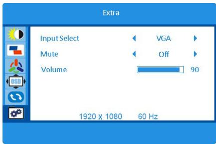 JVC MONITEUR24WCF - Ingang selecteren - 1