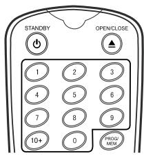 HITACHI AXM 628 - Utilisation de la télécommande - 2
