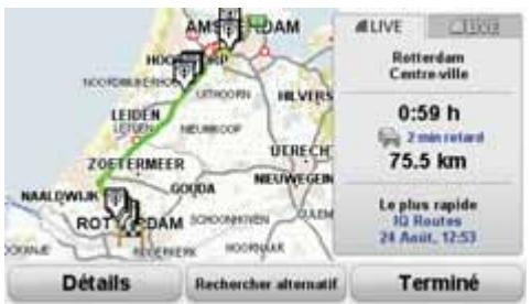 TOMTOM GO 750 LiVE - Récapitulatif de l'itinéraire - 1