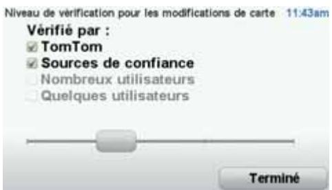 TOMTOM GO 750 LiVE - Acceptor des corrections de carte - 1