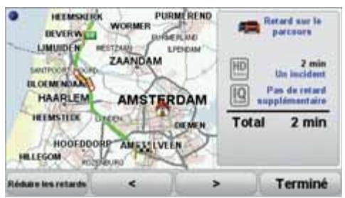 TOMTOM GO 750 LiVE - Afficher le traffic sur le parcours - 1