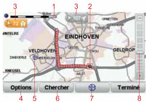 TOMTOM GO 750 LiVE - Explorer carte - 1