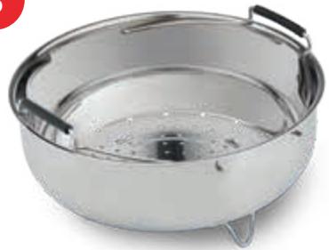 MOULINEX CE88E3 - How to install the steam basket? - 3