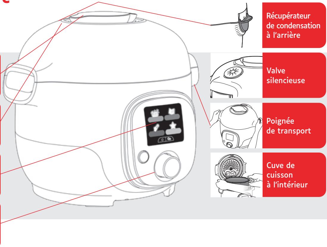 MOULINEX CE88E3 - Décovrez votre Cookeo Mini - 6
