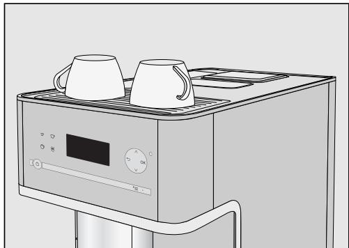 MIELE CM6350GR - Prechauffer les tasses - 1