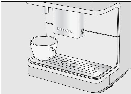 MIELE CM6350GR - Préparer de l'eau chaude (CM6350) - 1