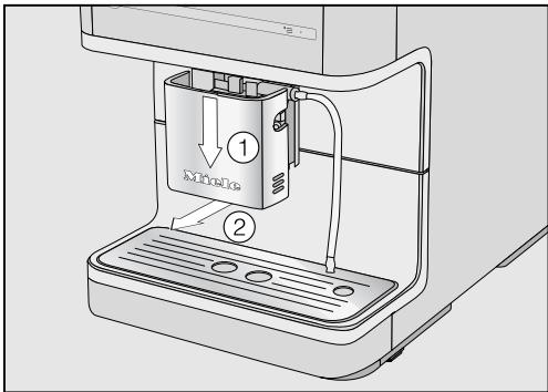 MIELE CM6350GR - Distribution centrale avec cap-puccinatore intégré - 1