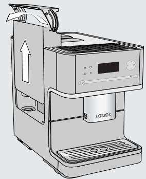 MIELE CM6350GR - Quitter un niveau de selection ou annuler une action - 1