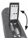 MELICONI STM-240 - Mise en place des piles - 1