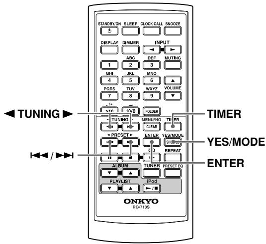 ONKYO CBX-300 - Régler AccuClock sur une station donnée - 1