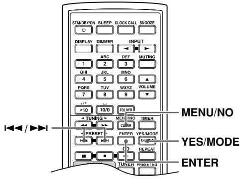 ONKYO CBX-300 - Copier des présélections - 1
