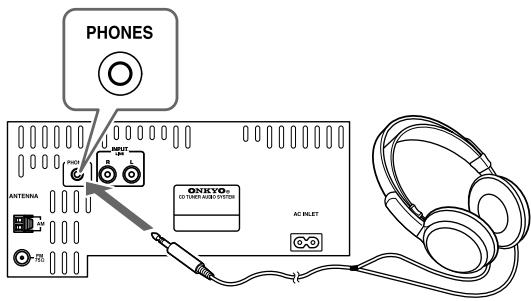 ONKYO CBX-300 - Utilisation d'un casque - 1