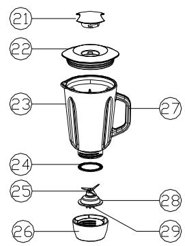 H.KOENIG KM120 - COMPOSANTS ET ACCESSOIRES - 3