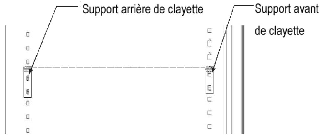 LA SOMMELIERE CPH 132 - Montage des supports de clayettes - 2