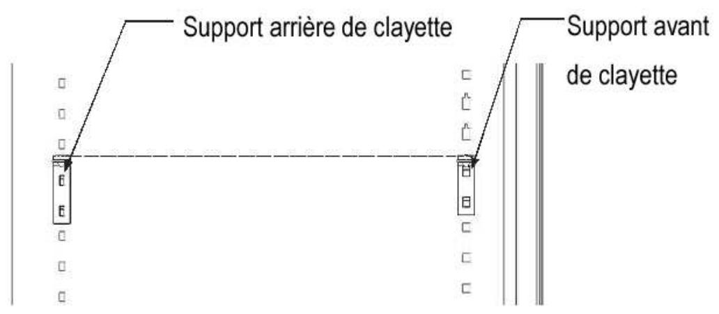 LA SOMMELIERE CPH 132 - Montage des supports de clayettes - 2