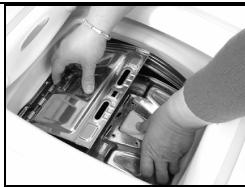 HOOVER DYT8126BLANC - Préparation lavage. Ouverture/Fermeture tambour - 2