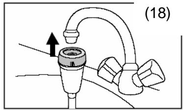ROWENTA DG9040FO - I - POUR RINCER LA CHAUDIERE AVEC L'ACCESSOIRE DE VIDANGE : - 7