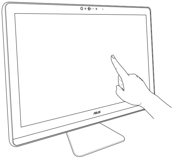 ASUS Z240iEGH-GAO40T - Utiliser l'écran tactile (disponible sur une seLECTION de modèles) - 1