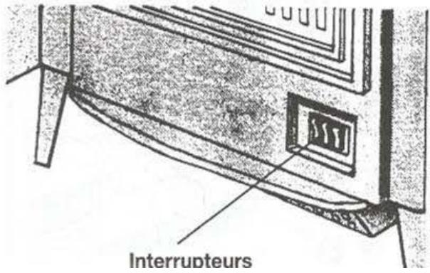 DIMPLEX CLUB CHEMINEE - Interrupteurs - 1