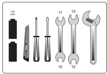 ASTRELL TERMINAL FRANSAT SD - B - Éléments et outils nécessaires : - 2