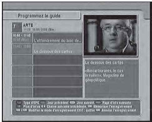 ASTRELL TERMINAL FRANSAT SD - C - S'informer sur les programmes diffusés - 1