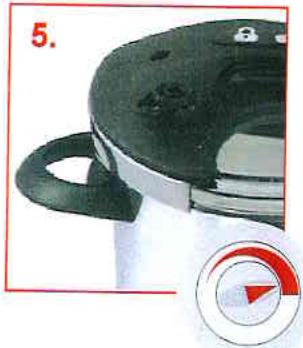 AUBECQ EASY 5L - 9.) Ouvrir l'autocuiseur - 2