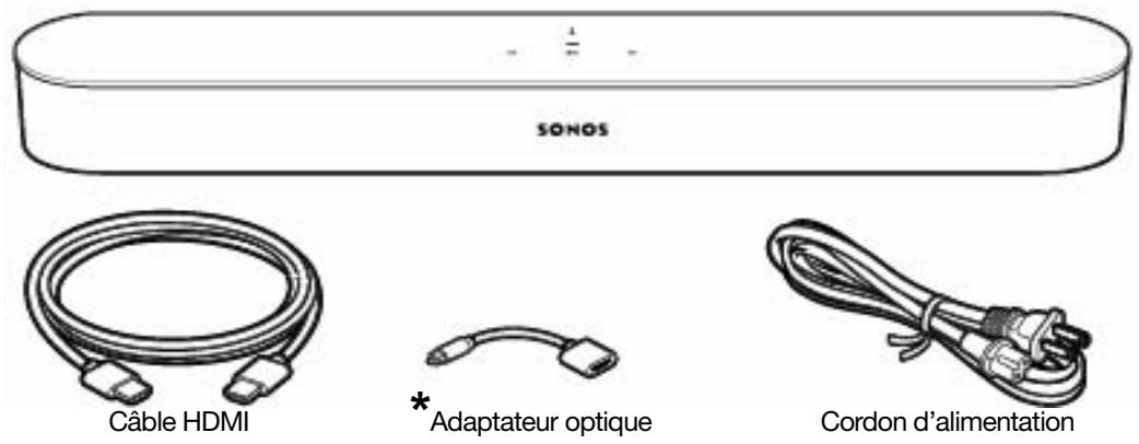 SONOS BEAM - Ce qu'il y a dans la boîte - 1