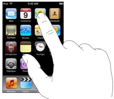 APPLE Touch 8G MCO86NF - Ouverture d'application - 1