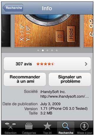 APPLE Touch 8G MCO86NF - Écran Informations - 2