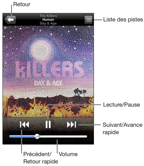 APPLE Touch 8G MCO86NF - Contrôle de la lecture de morceaux - 1