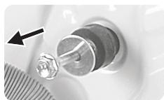 JEYAL WNLAVE-LINGE TOPWASMACHINE TOPLADER - Removing transit bolts - 2