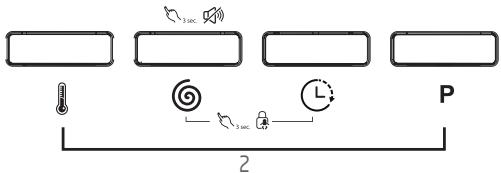 JEYAL WNLAVE-LINGE TOPWASMACHINE TOPLADER - Bedieningspaneel - 8
