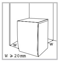 JEYAL WNLAVE-LINGE TOPWASMACHINE TOPLADER - Plaatsbepaling - 1