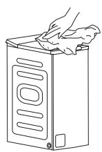 JEYAL WNLAVE-LINGE TOPWASMACHINE TOPLADER - Nettoyage du boîtier de la machine - 1