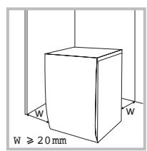 JEYAL WNLAVE-LINGE TOPWASMACHINE TOPLADER - Positioning - 1