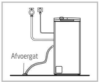 JEYAL WNLAVE-LINGE TOPWASMACHINE TOPLADER - De afvoerslang installeren - 1