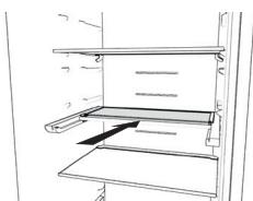 WHIRLPOOL W7X82 - Clayette repliable* - 2